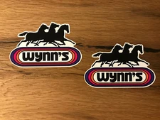 2x Wynn's Stickers Air Cooled Bus Bug T1 T2 Classic Car Vintage Retro Boxer #387