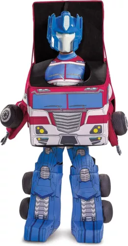 Optimus Prime Converting Transformers Deluxe Fancy Dress Halloween Child Costume