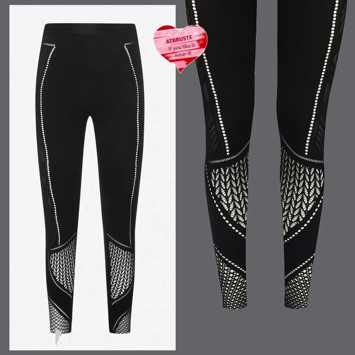 Knit top pattern leggings