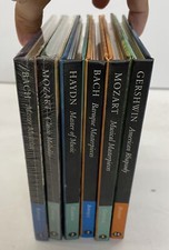Set of 6 The Classic Composers Series CDs Bach Mozart Haydn Gershwin Compilation