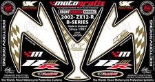 Kawasaki Ninja ZX12R 2002 - Motografix Front Fairing Number Board Gel Protector