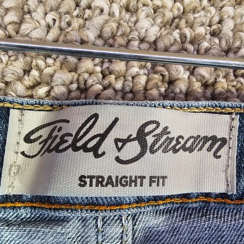 Field and Stream Vintage Jeans Mens 40x32 Straight Fit Blue Denim - Picture 5 of 12