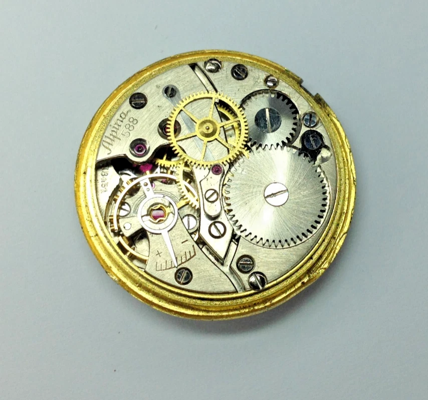 ALPINA cal. Movimiento Reloj Mecánico 588 - FUNCIONA Foto 4 de 4