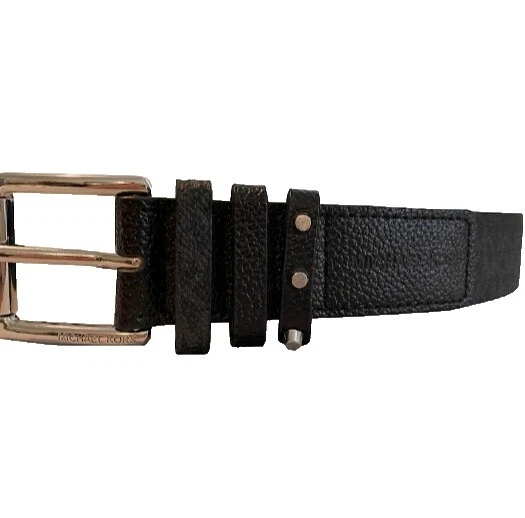 Black Solid Belts for Women