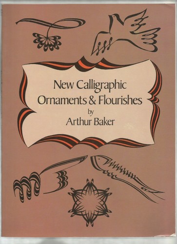 Graphic Design Book: nuovi ornamenti e fiori calligrafici di Arthur Baker - Foto 1 di 2