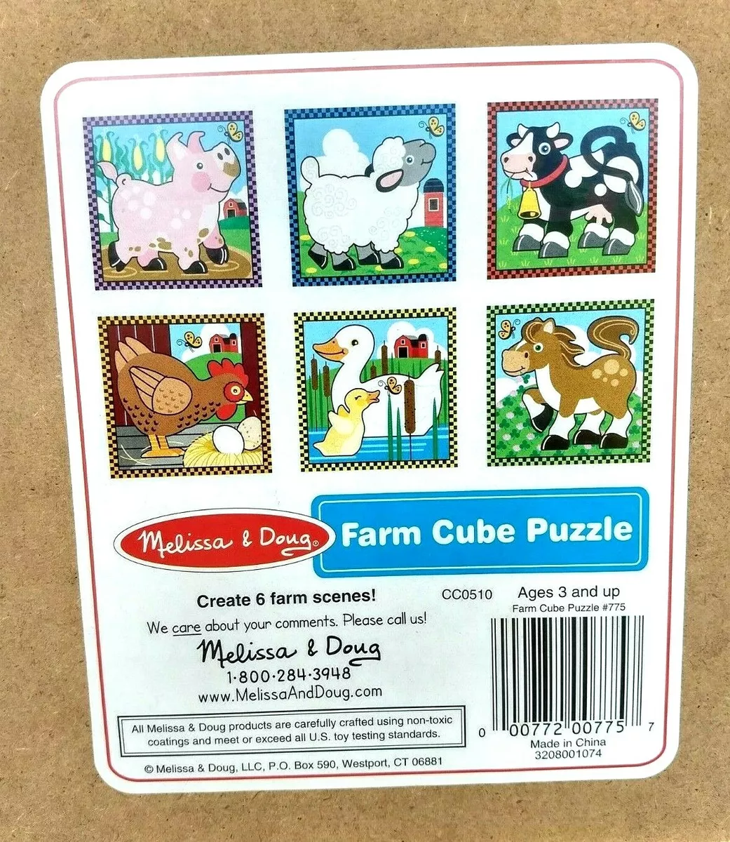 Melissa and doug cube puzzles sale