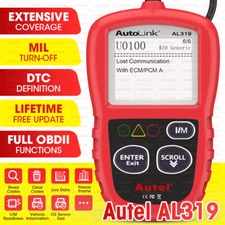 2025 Autel Autolink AL319 OBD2 CAN OBDII Car Code Reader Diagnostic Scanner Tool