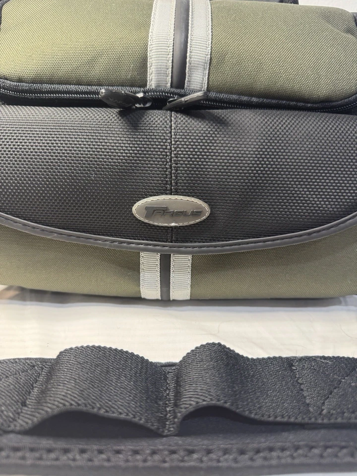 Bolsa de transporte Argus para câmera com alça de ombro preta verde - Imagem 4 de 4