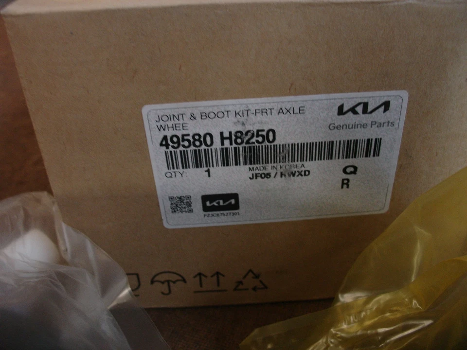 49580H8250 Front Joint And Boot Kit For 2020-2025 Kia Rio - Image 2 of 2