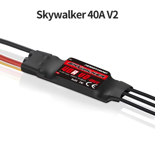 Hobbywing 30A 40A 50A 60A 80A Brushless ESC for RC Airplane Helicopter Drone - Picture 13 of 32