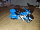 Vintage 1984 Gobots Night Ranger MR-37 Blue Motorcycle Bandai Tonka Complete