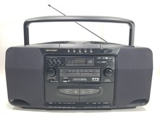 Sharp WQ-CH800 5-CD Changer, Dual Cassette De...