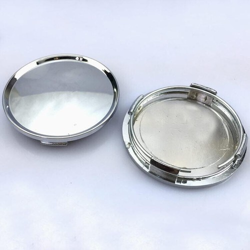 2.5" 63mm Tire Parts Chrome Hub Rim Cover 2 1/2" Universal Car Wheel Center Caps - Picture 4 of 4