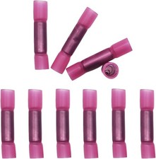 10 Pack 8 AWG Heat Shrink Butt Connectors Gauge Wire Marine Car Amplifier