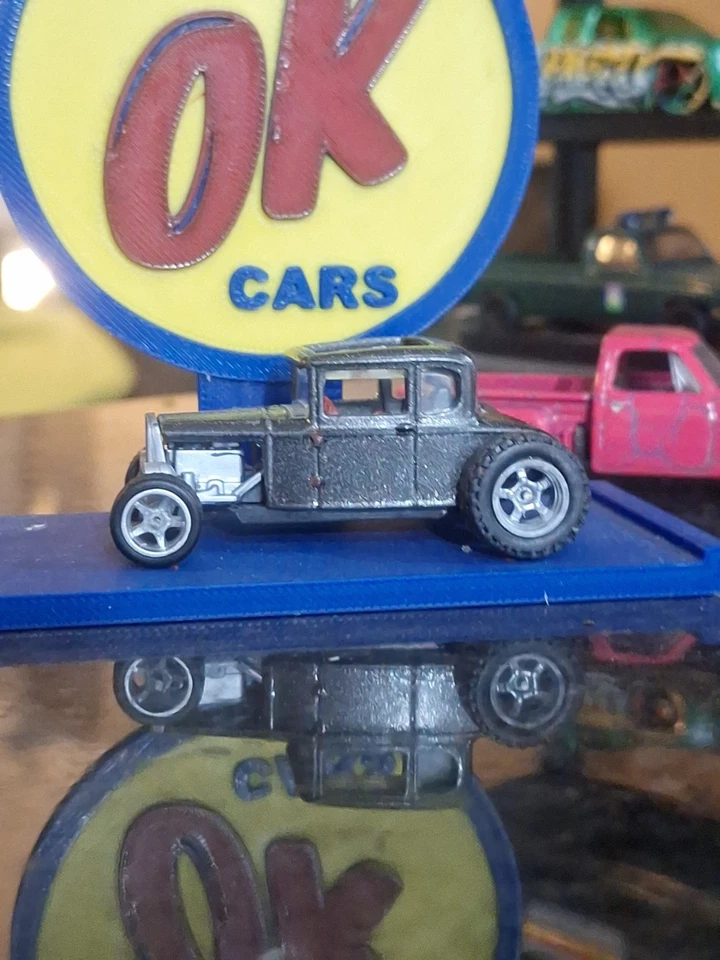 Hotwheels Custom Ford 31 Custom Model A Ratrod Wheelswapped And Loose - Image 3 of 4