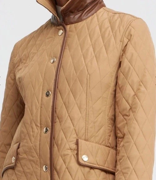 RRP139$ Elegant British Quilted Jacket – Timeless Luxury Sophisticated Style - Image 2 of 4