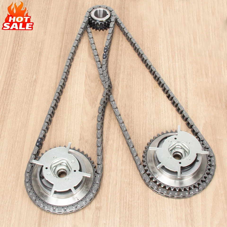 Kit de cadena de distribución elevadores de levas brazos basculantes para Ford F150 F350 Lincoln 5,4 L 3 V Foto 4 de 4