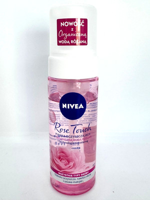 NIVEA face Cleansing Foam with Organic Rose Water 150ml FREE SHIPPING