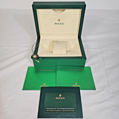 Rolex GMT-Master II Green Watch Box Case + Papers Booklets No Watch 39139.04