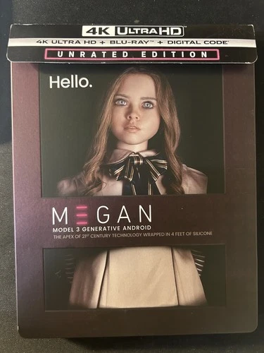 M3GAN (4K UHD + BLU-RAY) VERY GOOD+ - NO DIGITAL