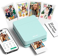 Nelko Photo Printer, PP01 Color Portable Mini Photo Printer, Instant