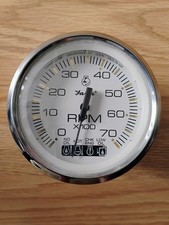 EVINRUDE OUTBOARD TACHOMETER SYSTEMS CHECK GAUGE FARIA TC9937A