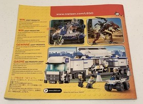 Lego Power Miners 8963 Rock Wrecker - complete with manual