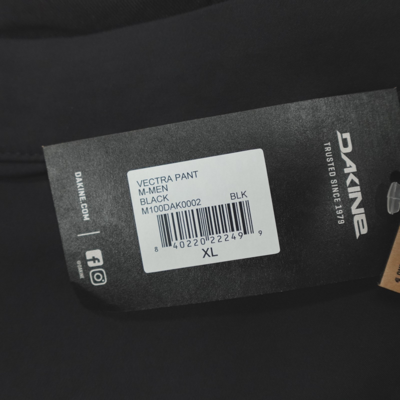 Pantaloni Dakine Vectra XL Nero per Mountain Bike foto 5