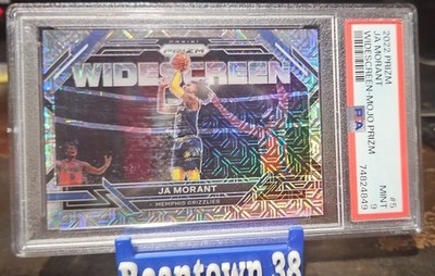 2022-23 Panini Prizm - Widescreen Ja Morant #5 Mojo Prizm /25