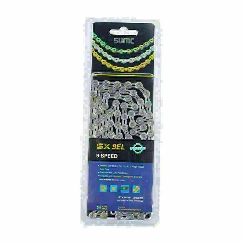 MTB Mountain Bike Road Bike Bicycle Chain 9S 116 Links SC9/S9000/S99/SX9/SX9EL