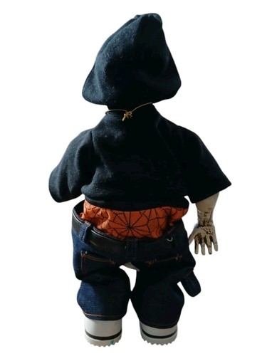 Animated Halloween GRIM RAPPER Sing Dance Sound Activated Gemmy Hip Hop VIDEO - Picture 3 of 6
