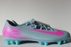Nike Mercurial Vapor 16 Academy MG Low Top Soccer Cleats (Ocean Cube/Pink) SZ 9 — photo 2