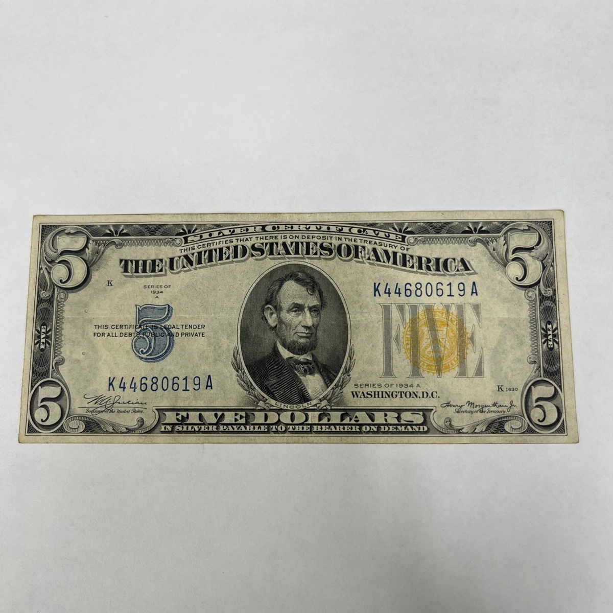 Circulated $5 US North Africa Notes Africa Notes for sale | eBay