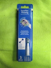 EQUALINE - Easy Flex Flossing - REPLACEMENT BRUSH HEADS 3 Pack