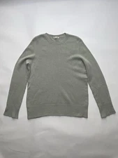 The Row $990 Light Blue Cashmere Wool Sibem Crewneck Pullover Sweater M Sibel