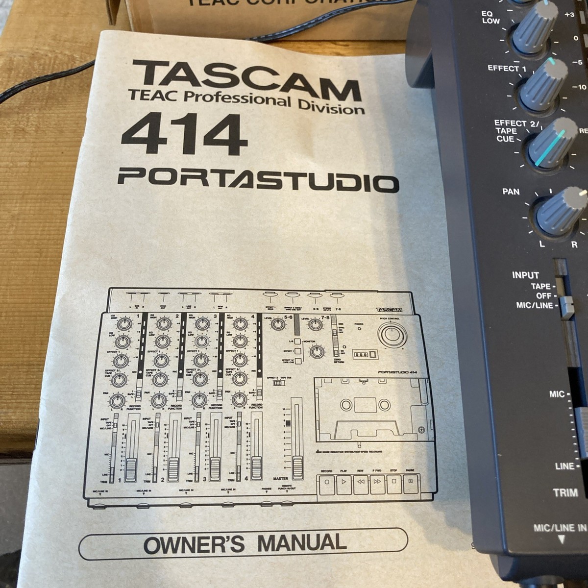 TASCAM Portastudio 414 Mk1 4 Track Analog Cassette Recorder