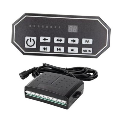  Controller Panel 9 Key Switch Led Grille Strobe Lights 