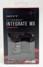 Hoyt QAD Ultrarest Integrate MX Arrow Rest - Left Hand - Black #1241820