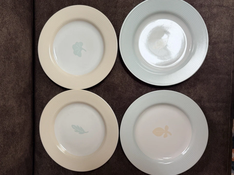 Juego de 7 platos y cuencos de ensalada Michael Graves hoja de roble 8,25" descontinuados Foto 3 de 4