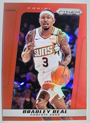 2024-2025 Panini Prizm Deca Red Prizm /199 Bradley Beal #134 Suns   