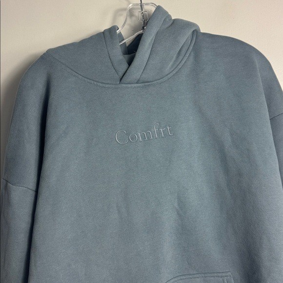 Comfrt Signature Hoodie Sweatshirt Sky Blue Size XL