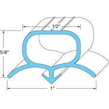 Beverage-Air BeverageAir 712025D01 Door End Gasket