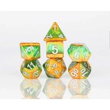 Rainforest Polyhedral Dice Set - Sirius Dice