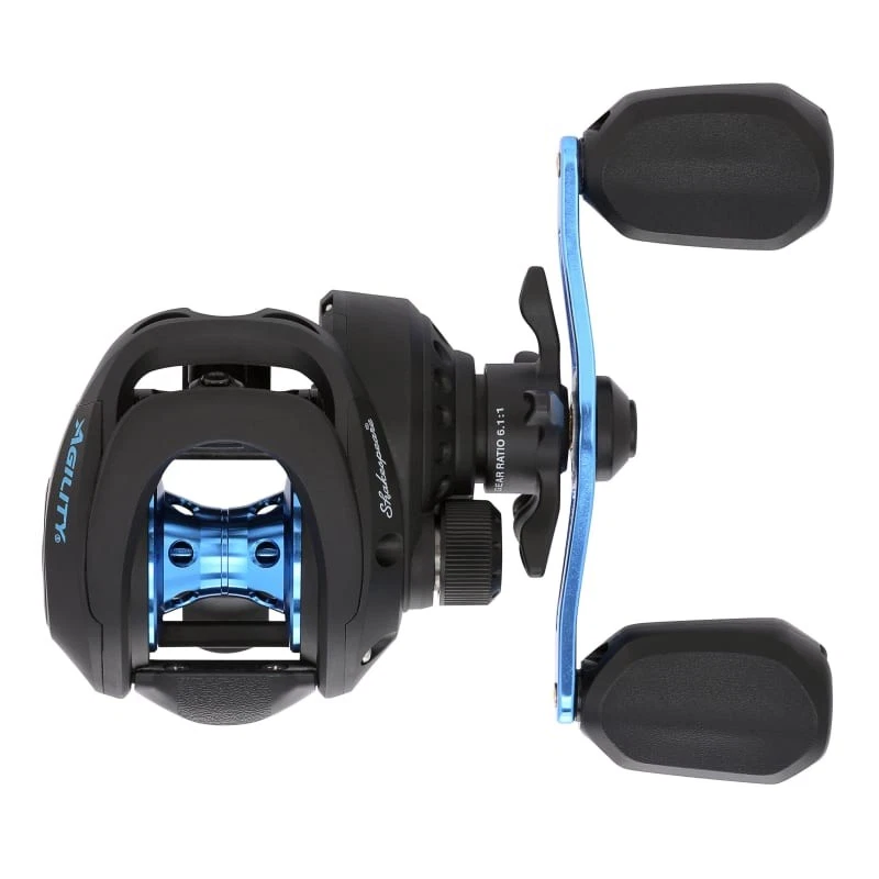 Moulinet Shakespeare President GE Baitcaster 1970 – Vintage – Avec étui Cuir