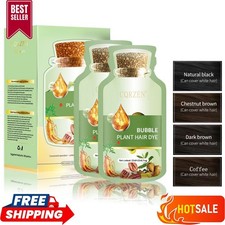 2025 Natural Plant Hair Dye"New Botanical Bubble Hair Dye 30ml - Shampoo