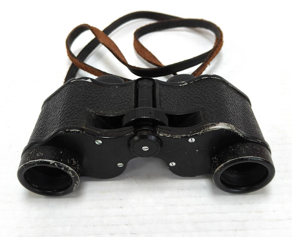Vintage Kershaw Renown 7x30 Binoculars with Leather Case – Made in England - Image 2 of 4