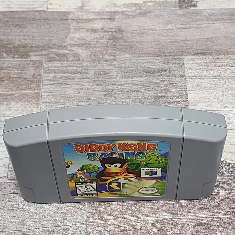 Diddy Kong Racing (N64, Nintendo 64) Authentic Cartridge Only - Tested  - Image 4 of 4