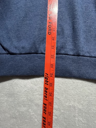 U.S. POLO ASSN Men's XS Blue Quarter Zip Pullover Sweater - Picture 7 of 8