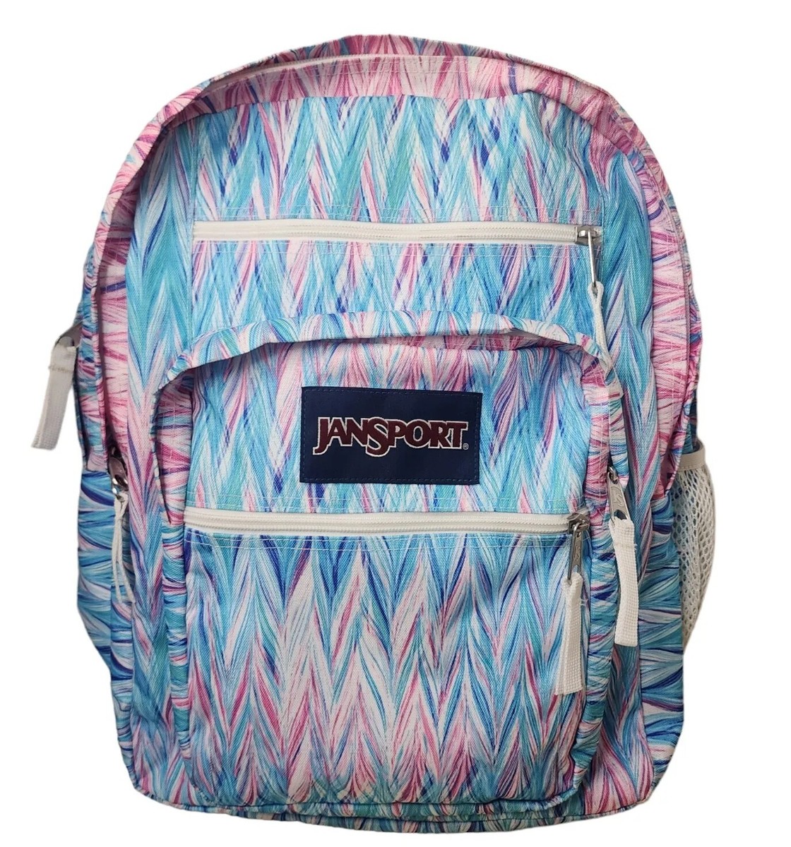 Jansport Backback Student Cosmic Bag Rainbow Weekender Travel