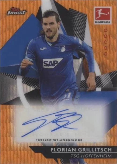 Orange Wave Refractor Autographs